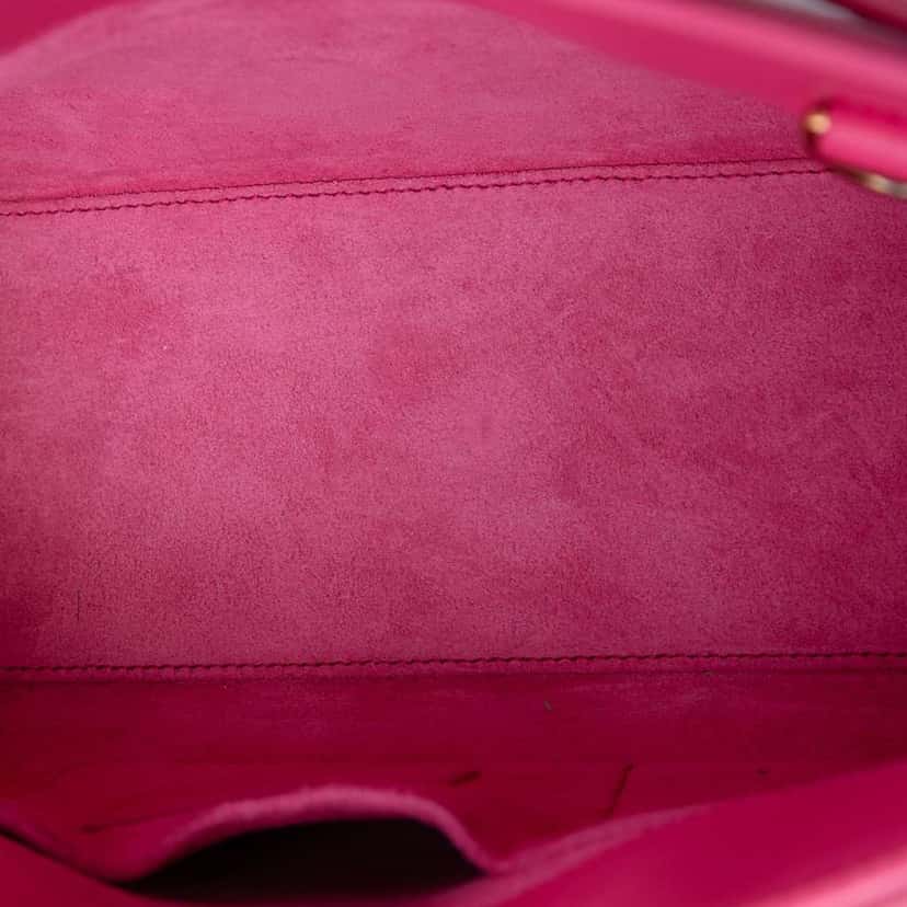 Saint Laurent Nano Leather Sac De Jour Satchel Pink Leather Very good condition - Model View