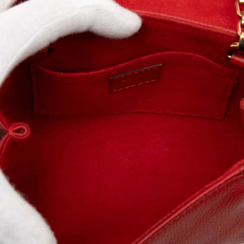 Louis Vuitton Monogram Empreinte Saint Germain BB Red Leather Very good condition - Model View