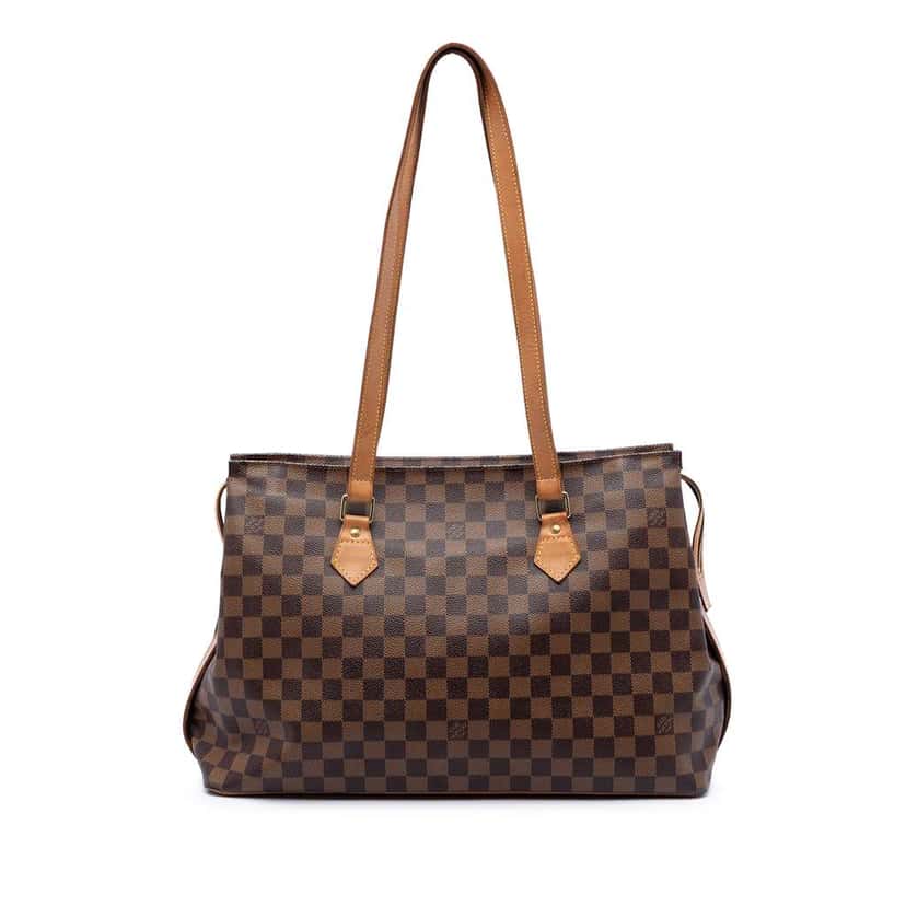 Louis Vuitton Damier Ebene Columbine Brown Very good condition - Front View