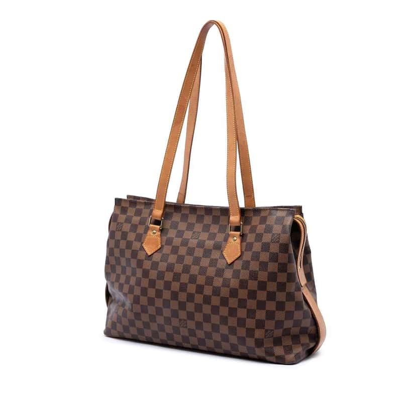 Louis Vuitton Damier Ebene Columbine Brown Very good condition - Back View