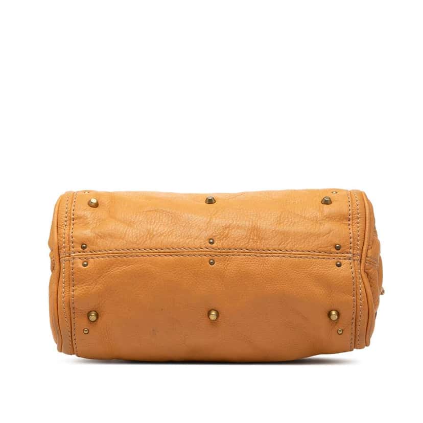 Chloé Mini Leather Paddington Handbag Brown Leather Very good condition - Inside View