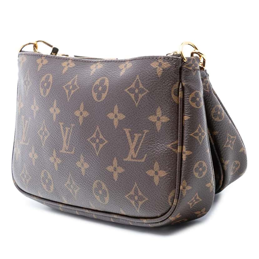 Louis Vuitton Monogram Multi Pochette Accessoires Brown Very good condition - Back View