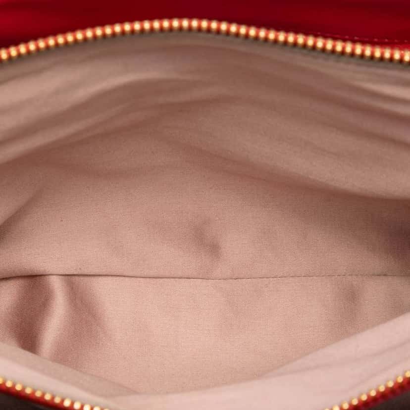 Miu Miu Matelasse Nappa Satchel Orange Leather Good condition - Model View