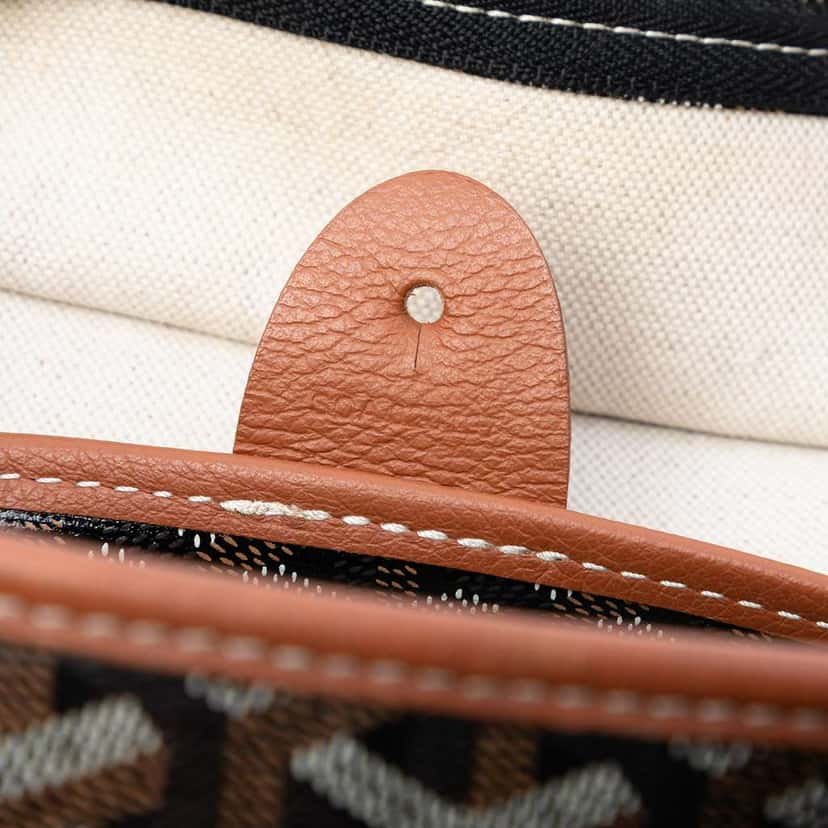 Goyard Goyardine Artois PM Black Canvas Very good condition - Box View