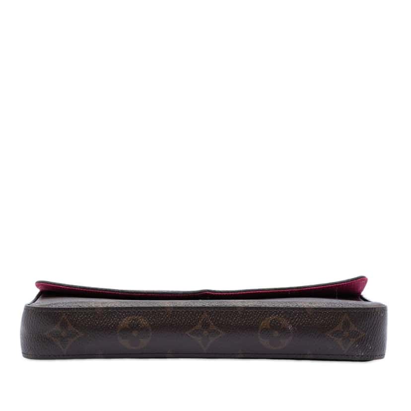 Louis Vuitton Monogram Pochette Felicie Brown Very good condition - Inside View