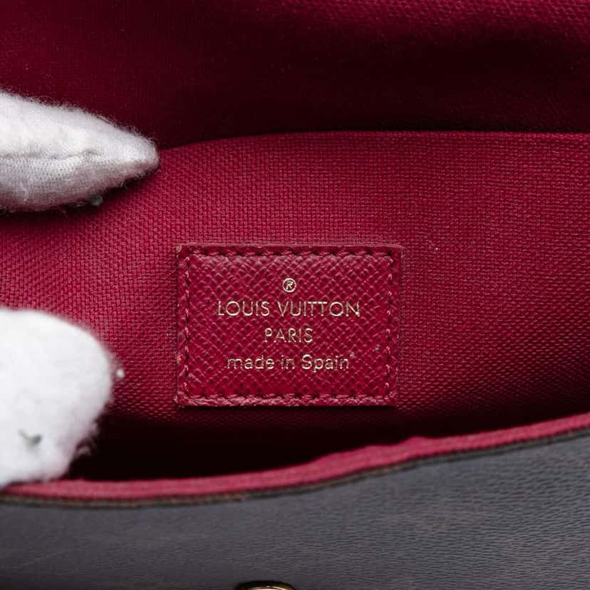 Louis Vuitton Monogram Pochette Felicie Brown Very good condition - Box View