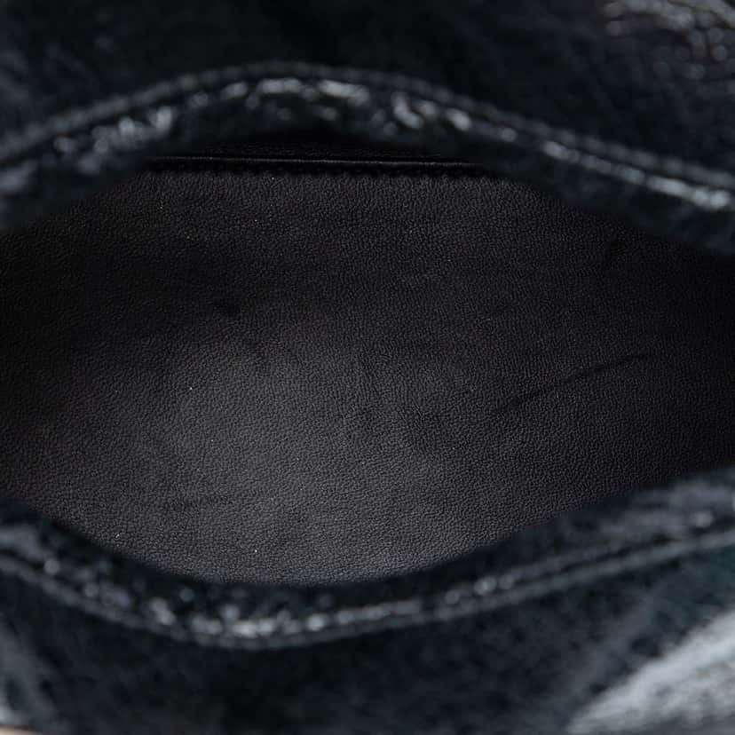 Dior Medium Ceramic Effect Deerskin Jeweled Swan Lady Dior Black Leather Very good condition - Model View