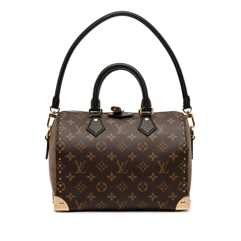 Louis Vuitton Monogram Speedy Trunk 25 Brown Very good condition - Front View