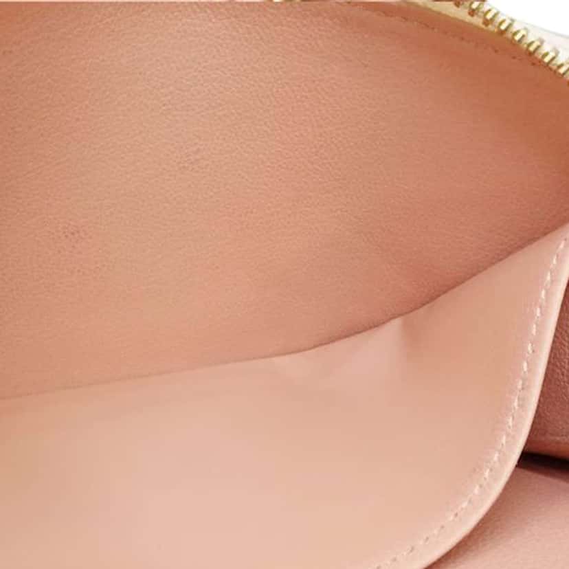 Louis Vuitton Tricolor Monogram Embossed Lambskin Zippy Long Wallet Brown Leather Very good condition - Box View