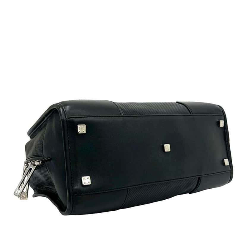 Loewe Perforated Leather Amazona 28 Black Leather Very good condition - Model View