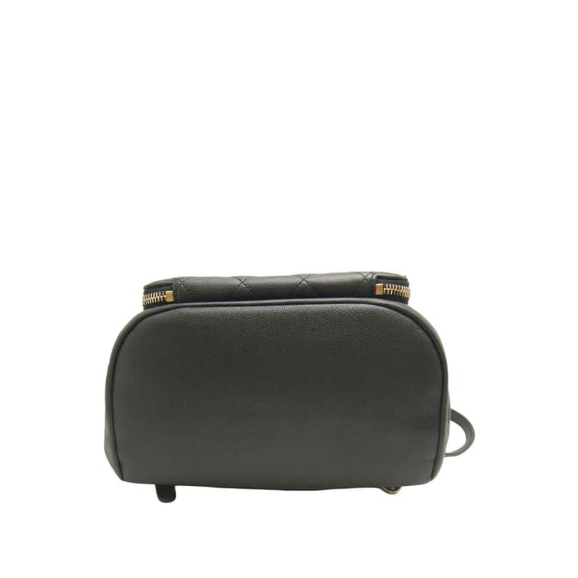 Chanel Business Affinity Caviar Backpack Black Leather Very good condition - Model View