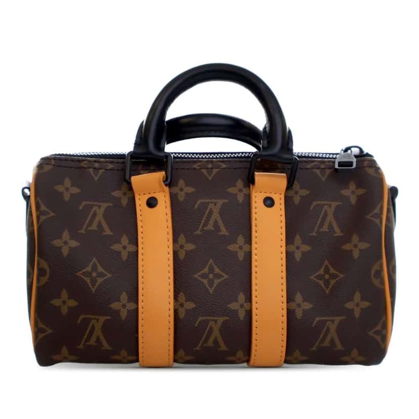 Louis Vuitton Monogram Keepall Bandouliere 25 Brown Very good condition - Back View