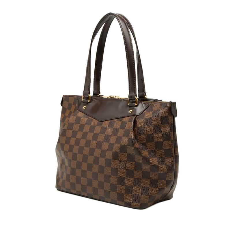 Louis Vuitton Damier Ebene Westminster PM Brown Very good condition - Back View