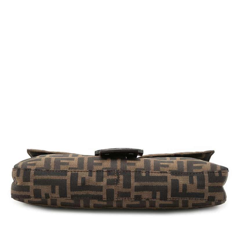 Fendi Zucca Canvas Baguette Brown Canvas Very good condition - Inside View