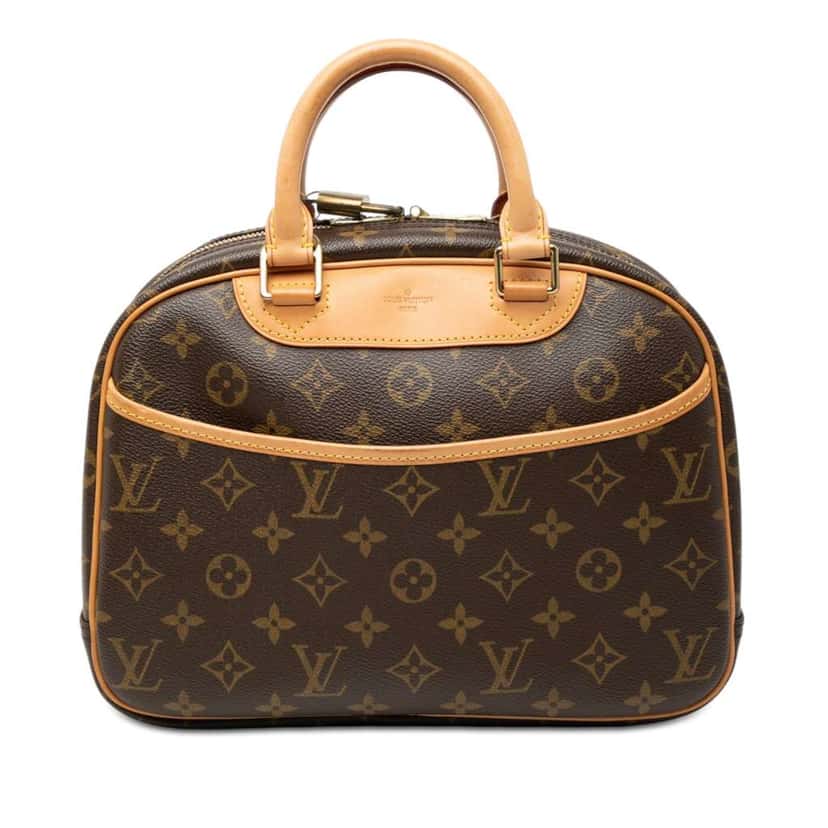 Louis Vuitton Monogram Trouville Brown Good condition - Front View