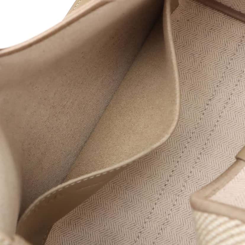 Loewe Small Canvas Font Tote Beige Canvas Very good condition - Model View