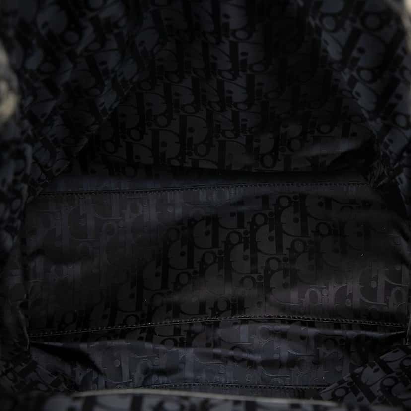 Dior Oblique Canvas Essential Backpack Blue Canvas Very good condition - Model View