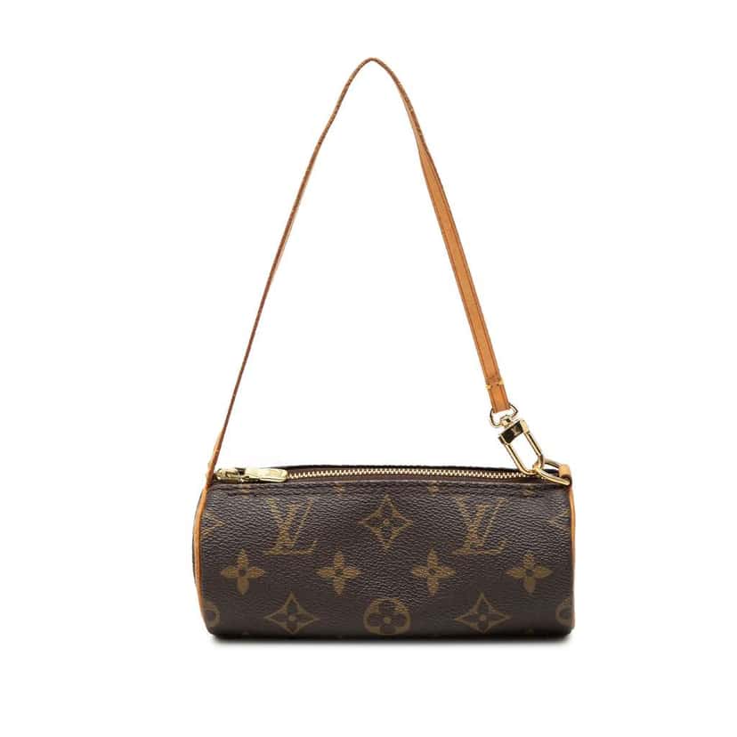 Louis Vuitton Monogram Papillon Pochette Brown Very good condition - Front View