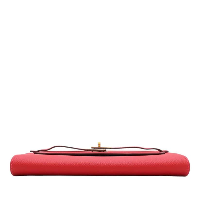 Hermès Epsom Kelly To Go Wallet Red Leather Very good condition - Inside View
