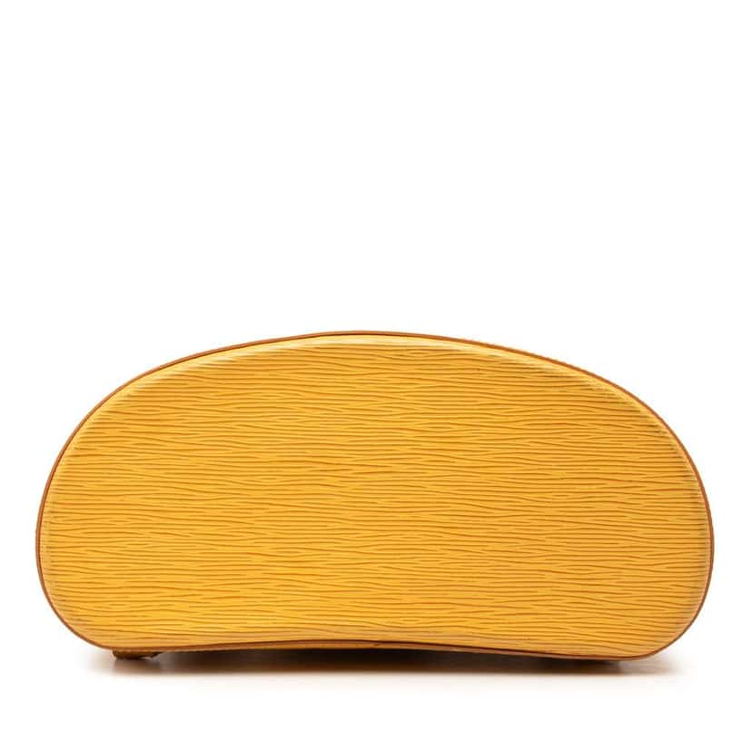 Louis Vuitton Epi Gobelins Yellow Leather Good condition - Inside View