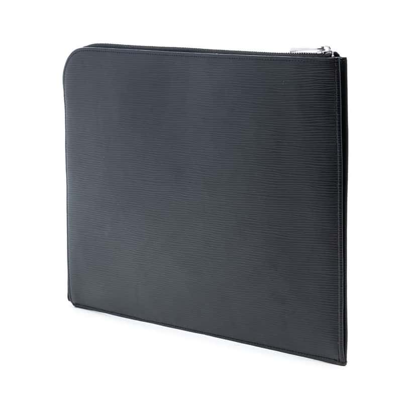 Louis Vuitton Epi Pochette Jour GM Black Leather Very good condition - Back View