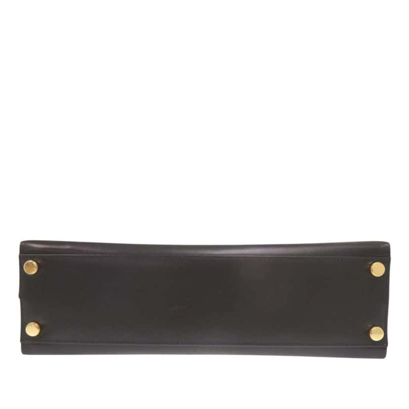 Salvatore Ferragamo Leather Gancini Top Handle Bag Black Leather Very good condition - Inside View