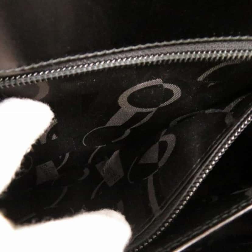 Salvatore Ferragamo Leather Gancini Top Handle Bag Black Leather Very good condition - Box View