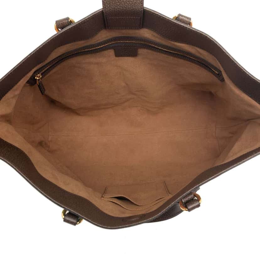 Gucci Medium GG Supreme Tian Convertible Soft Tote Beige Canvas Very good condition - Model View