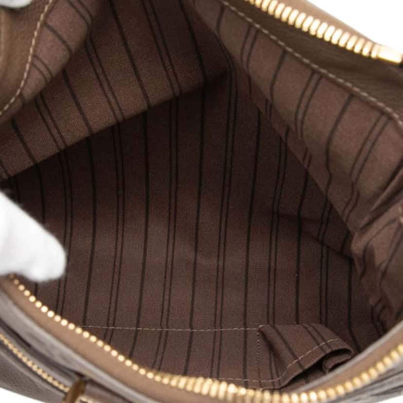 Louis Vuitton Monogram Empreinte Petillante Brown Leather Very good condition - Model View