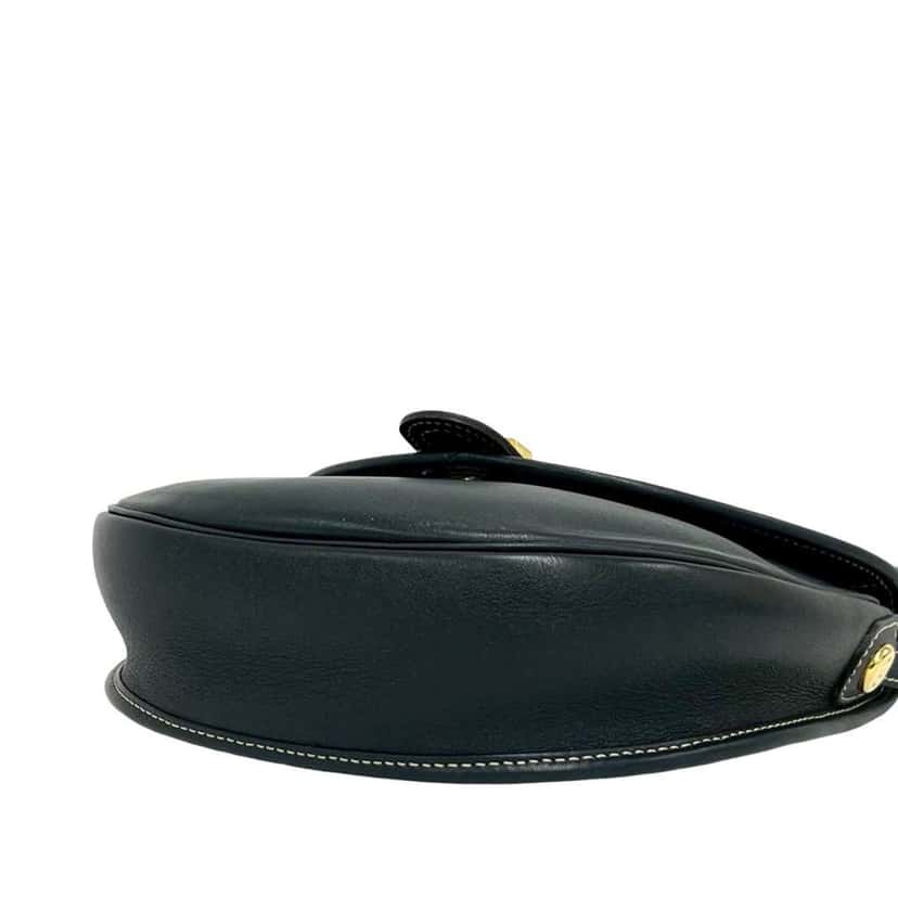 Dior Leather CD Logo Flap Crossbody Black Leather Very good condition - Model View