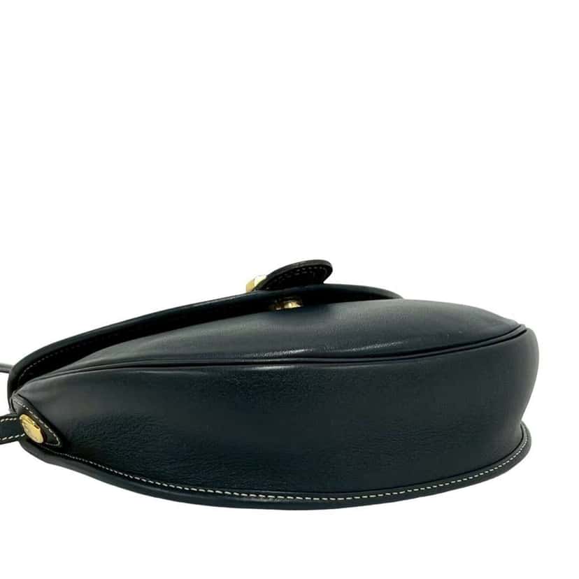 Dior Leather CD Logo Flap Crossbody Black Leather Very good condition - Box View