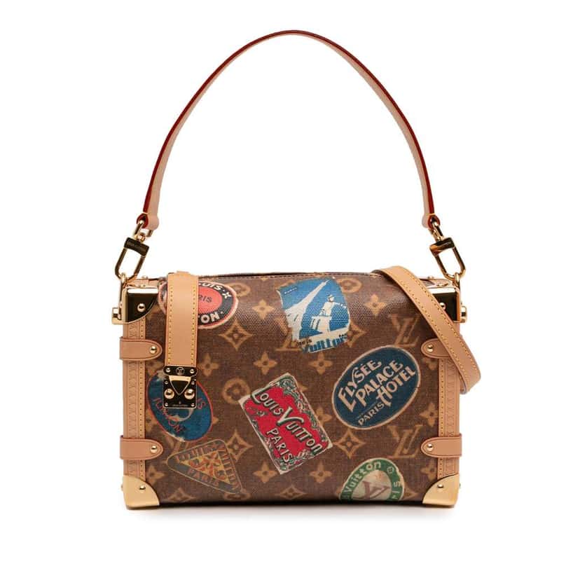 Louis Vuitton Monogram Flight Mode Side Trunk MM Brown Very good condition - Front View