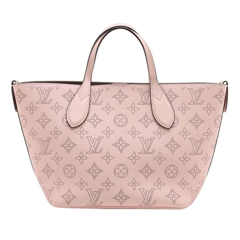 Louis Vuitton Monogram Mahina Blossom PM Pink Leather Very good condition - Back View