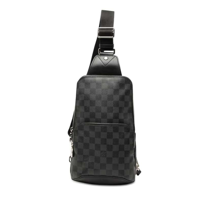 Louis Vuitton Damier Graphite Avenue Sling Black Very good condition - Front View