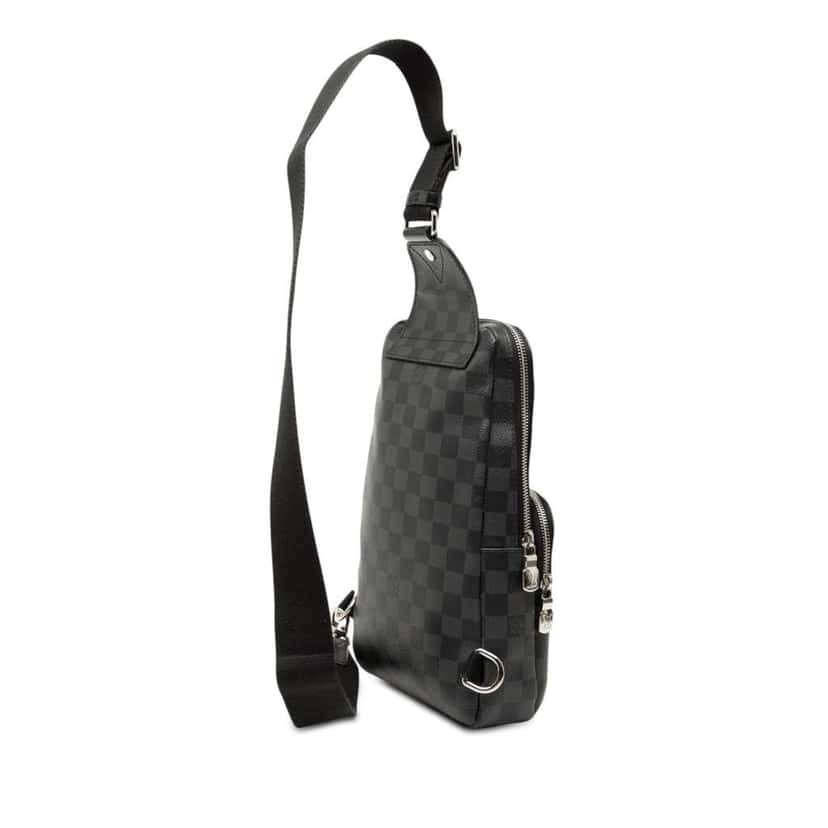 Louis Vuitton Damier Graphite Avenue Sling Black Very good condition - Back View