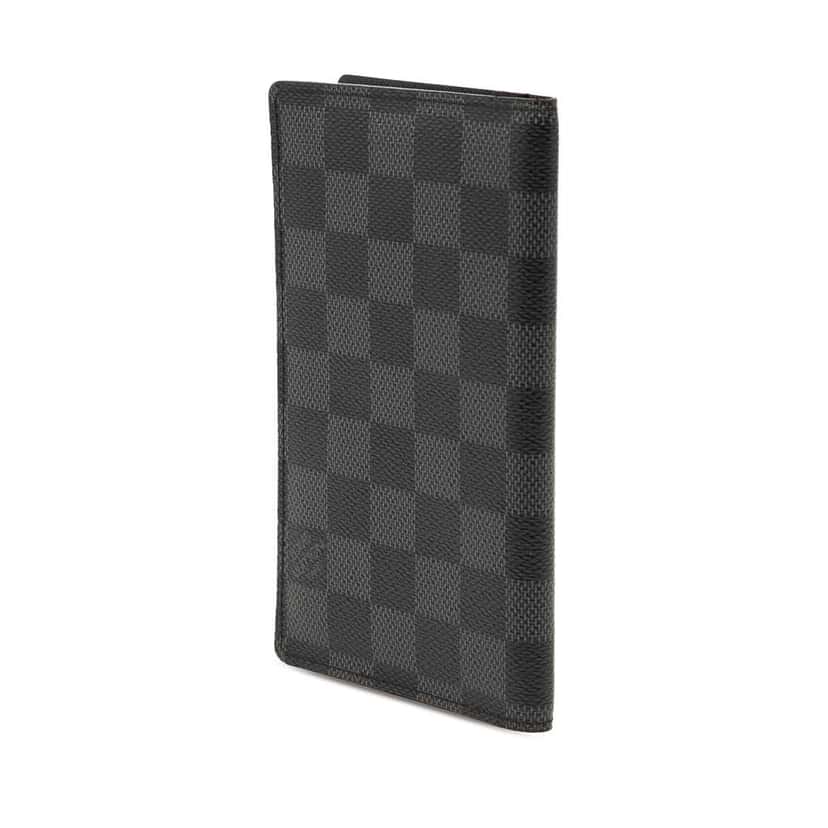 Louis Vuitton Damier Graphite Pocket Agenda Cover Black Very good condition - Back View