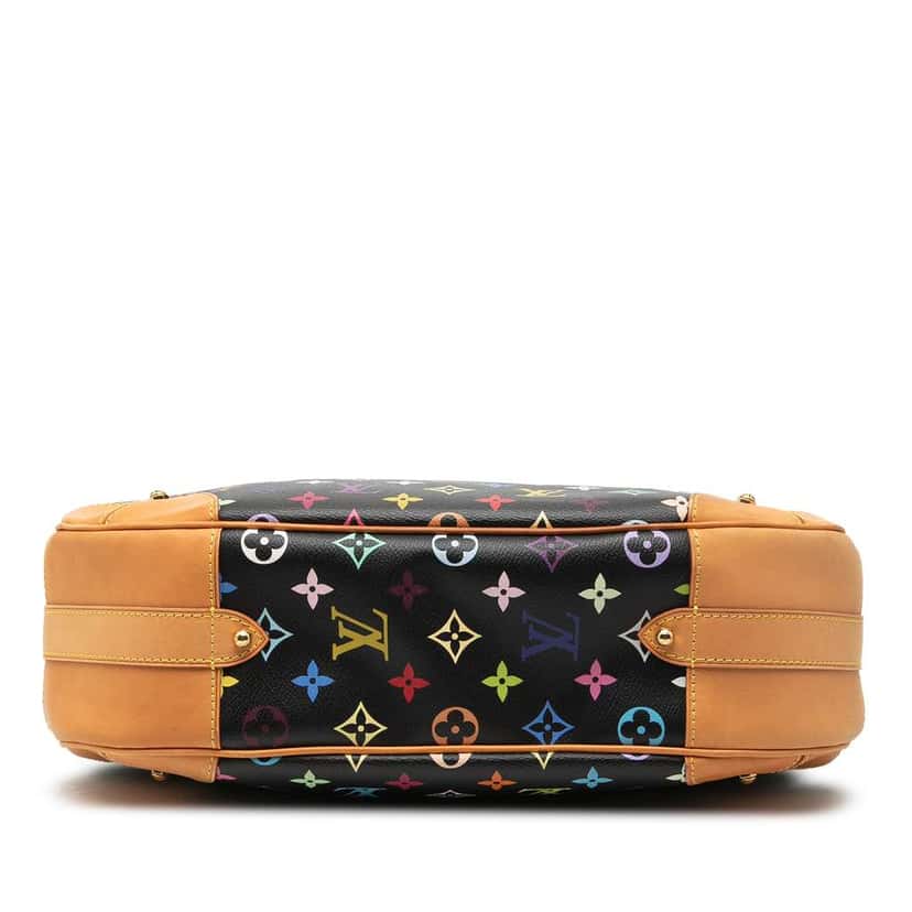 Louis Vuitton Monogram Multicolore Greta Black Very good condition - Inside View