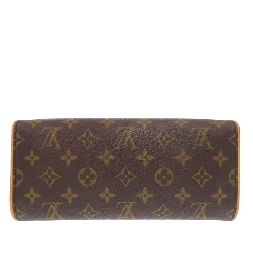 Louis Vuitton Monogram Pochette Twin GM Brown Very good condition - Back View