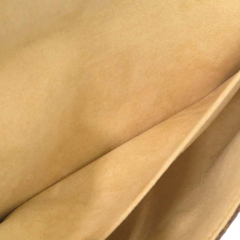 Louis Vuitton Monogram Pochette Twin GM Brown Very good condition - Model View