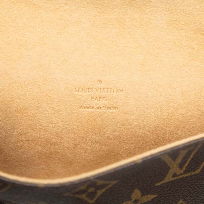 Louis Vuitton Monogram Pochette Twin PM Brown Very good condition - Box View