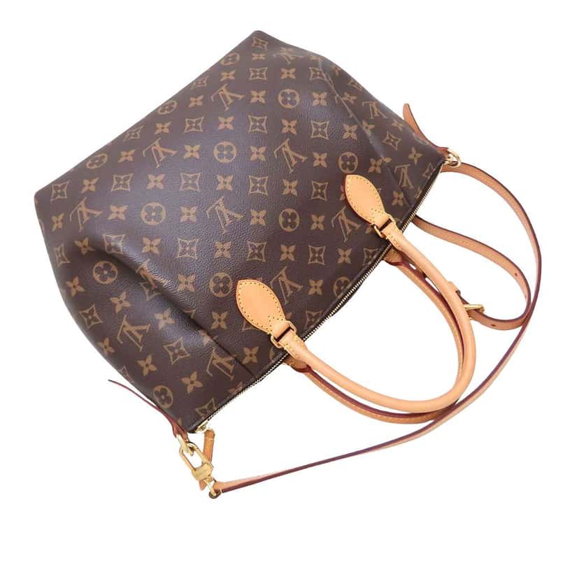 Louis Vuitton Monogram Turenne MM Brown Very good condition - Back View