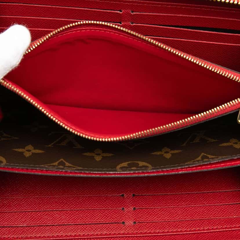 Louis Vuitton Monogram Retiro Zippy Wallet Brown Very good condition - Model View