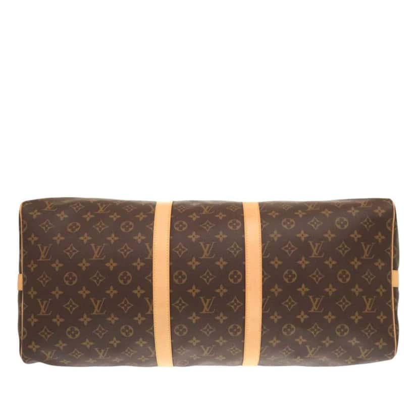 Louis Vuitton Monogram Keepall Bandouliere 55 Brown Very good condition - Inside View