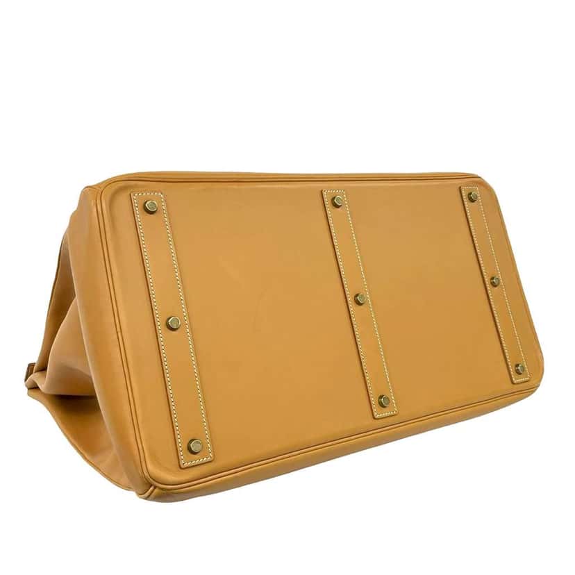 Hermès Vache HAC Birkin 50 Brown Leather Very good condition - Inside View