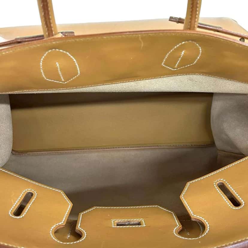 Hermès Vache HAC Birkin 50 Brown Leather Very good condition - Box View