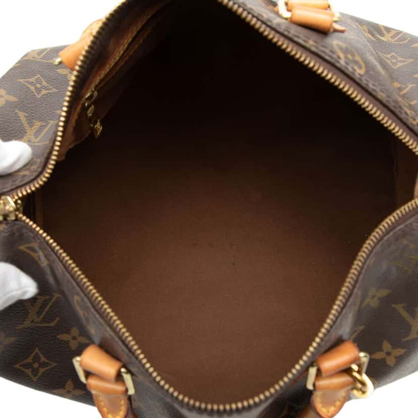 Louis Vuitton Monogram Speedy 30 Brown Good condition - Model View