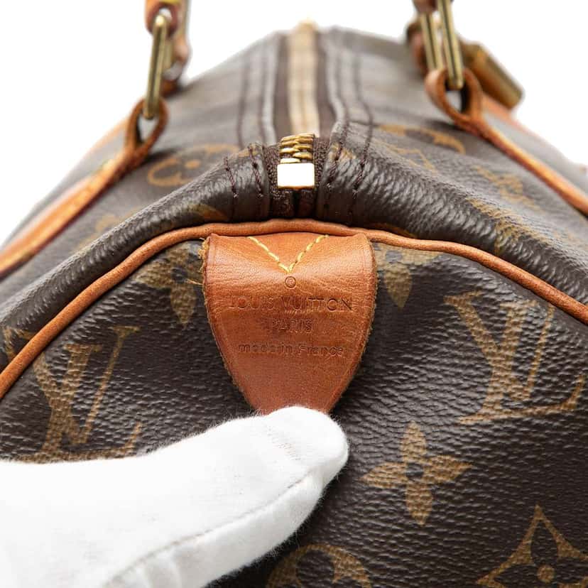 Louis Vuitton Monogram Speedy 30 Brown Good condition - Box View