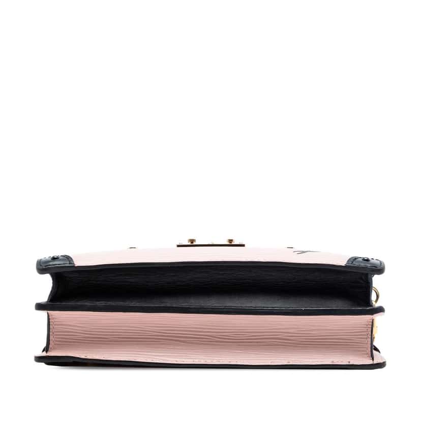 Louis Vuitton Epi Trunk Clutch Pink Leather Very good condition - Inside View