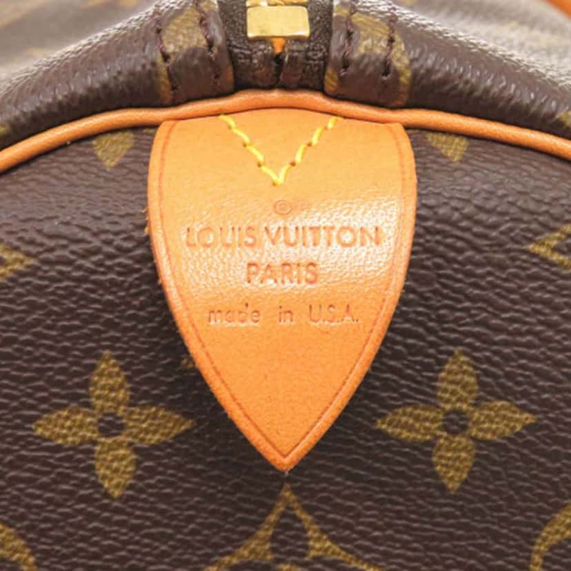 Louis Vuitton Monogram Keepall 55 Brown Very good condition - Model View