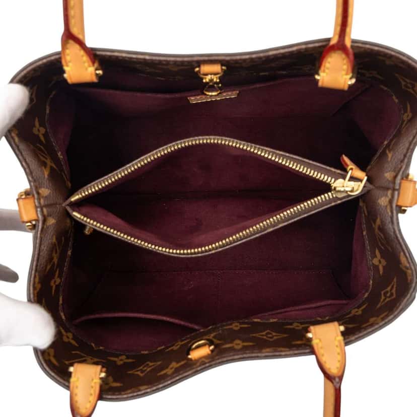 Louis Vuitton Monogram Montaigne MM Brown Very good condition - Model View